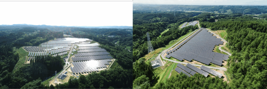 Nanbu-cho solar power project by Vena Energy Japan & Vena Energy solar farm in Nanbu-cho Japan