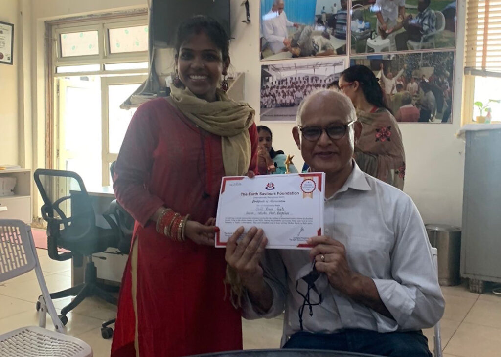 Community outreach program by Vena Energy in New Delhi