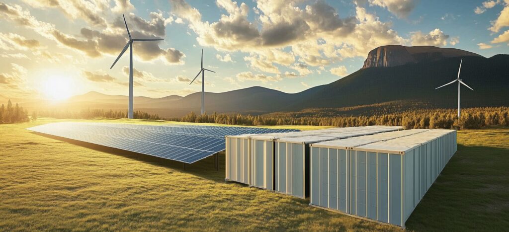 Renewable energy and battery storage project in Japan