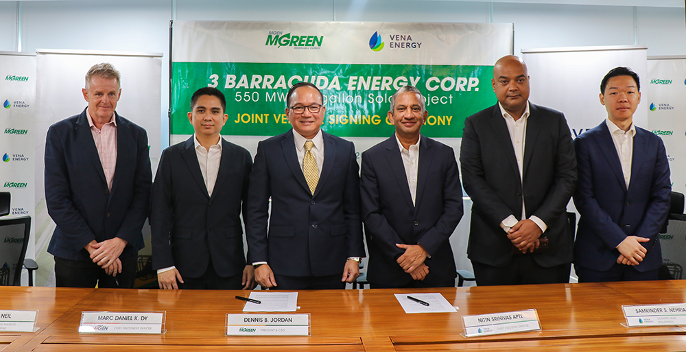 Vena Energy enters investment agreement with MGreen for 550MW Bugallon Solar Power Project